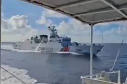 China rams own warship while chasing Philippine vessel