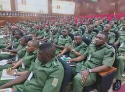 260 army officers sit for senior staff course qualifying exam