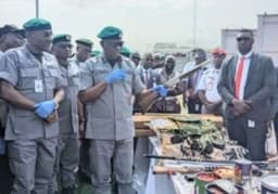 Customs intercepts ammunition, cannabis, others worth N10bn, arrest 5