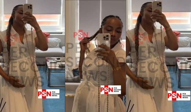 Toke Makinwa expecting first child, nears delivery