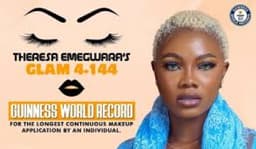 Six-Day Marathon: TesGlam’s record-breaking makeup bid heats up in Lagos