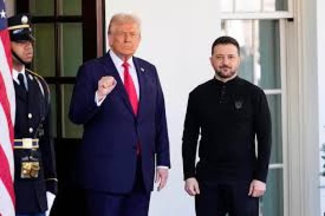 Zelenskyy can end Ukraine war ?almost immediately,? Trump says ahead of talks