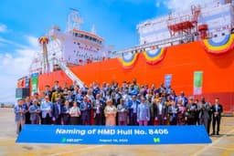 Tinubu commissions WAGL’s 40,000 CBM LPG vessel in South Korea