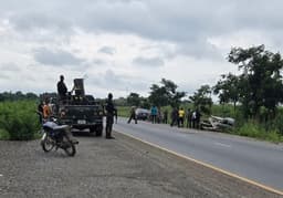 Kidnappers involved in road accident while escaping with ransom