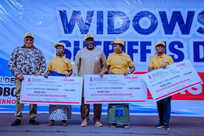 Oborevwori flags off widows welfare scheme for 10,000 beneficiaries in Delta