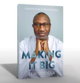 Femi Otedola’s new book breaks into Amazon bestseller chart within 24 hours