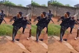 Outrage over stripping of serving NYSC member in Anambra
