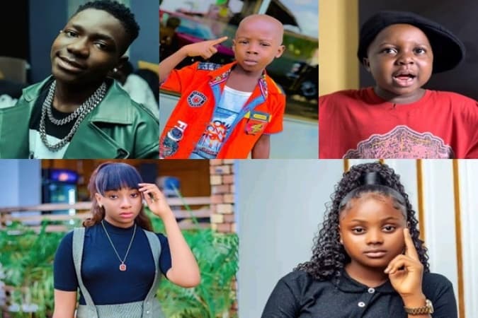 Five Nigerian teenagers making waves in entertainment industry