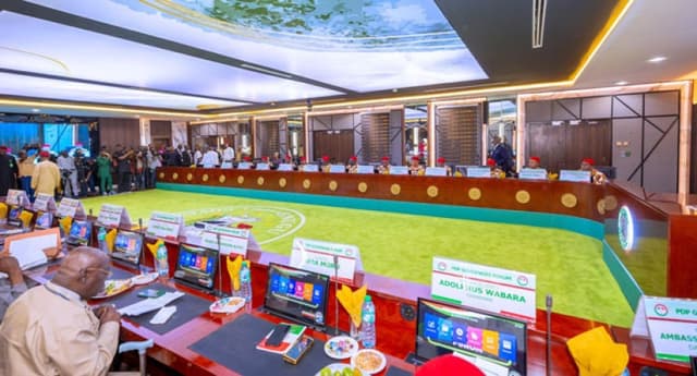 Mbah, Mutfwang absent as PDP Governors meet in Zamfara