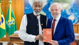 Wole Soyinka meets Brazilian President Lula, presents ‘Myth, Literature, and the African World’