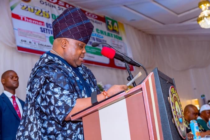 Osun @34: Adeleke cautions against playing politics with people’s welfare