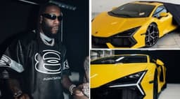 Burna Boy acquires 2025 Lamborghini Revuelto Hybrid Supercar worth about N1.5 billion