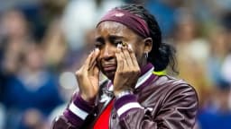 Tearful Gauff thanks Biles after tough US Open win