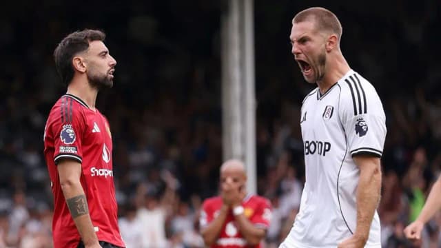 Man Utd draw at Fulham after Fernandes misses penalty
