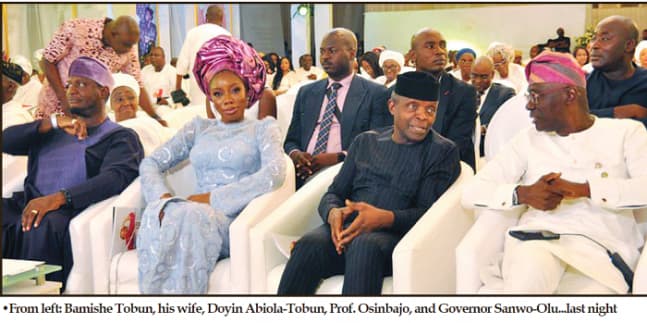 Encomiums for Doyin Abiola at night of tributes