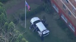 Man arrested after crashing car into Russian consulate in Australia