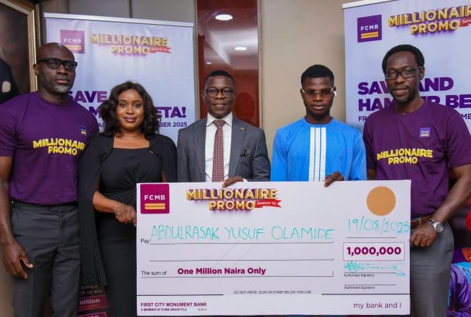 Four new millionaires emerge in Season 10 of FCMB Millionaire Promo