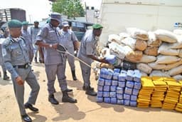 Customs smashes smuggling ring, seized 15 assorted rifles, industrial drones in Ogun, Ondo