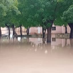 Flood forces closure of 40-yr-old Friday Mosque in Kankia