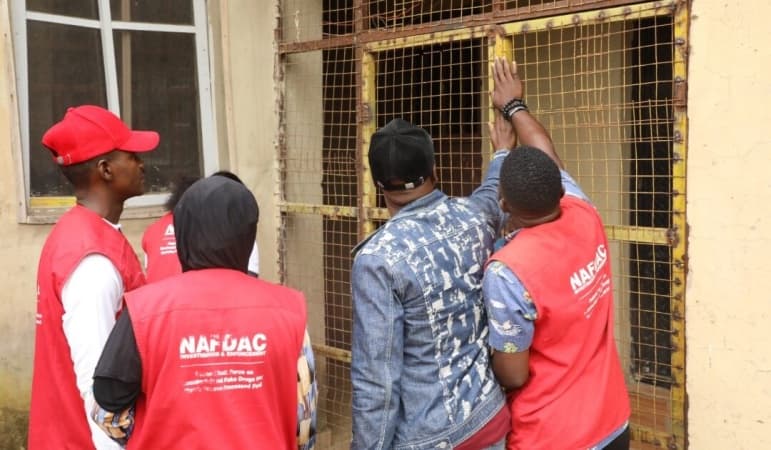 NAFDAC busts footballer for manufacturing fake chemicals in Abuja