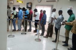 Agony of bank customers