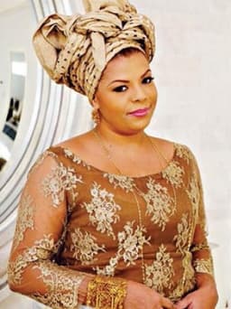Otedola hails wife at daughter Temi’s wedding