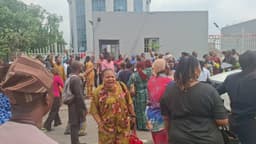 JUST IN: Workers lock out Women Affairs Minister over alleged negligence