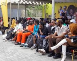 Hundreds of music hopefuls flood Lagos venue for MTN’s Next Afrobeats Star auditions