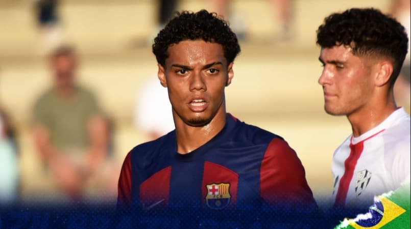 Barcelona heartbreak - Ronaldinho's son João Mendes joins English Championship club