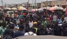 Kwara youths protest over incessant kidnappings, block Ilorin-Omu-Aran-Kabba highway