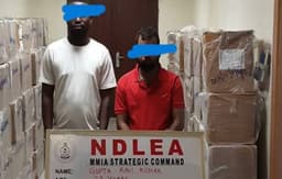 NDLEA intercepts over N3.9bn tramadol in Lagos, arrests Indian businessman, 3 others