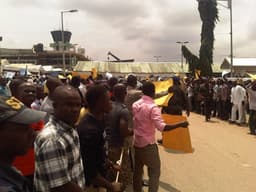 Rivers workers stage protest over verification exercise