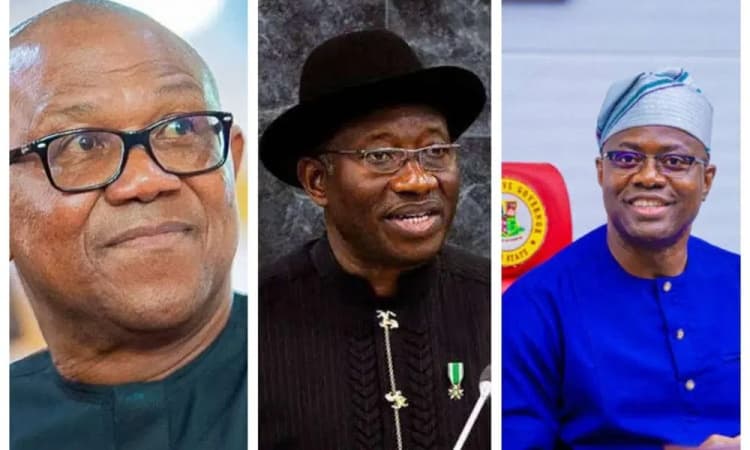 2027: PDP’s alleged shortlisting of Jonathan, Obi, Makinde raises dust