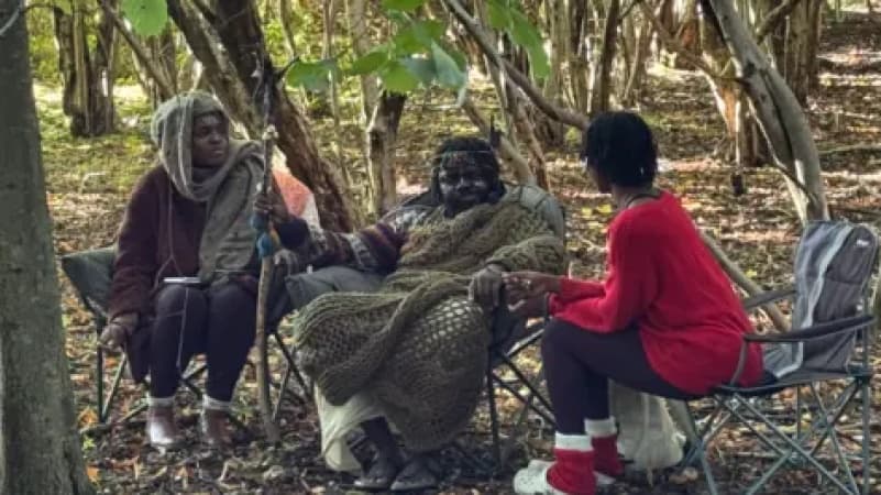 African ‘tribe’ laying claim to Scottish woodland refuses to quit despite eviction