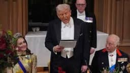 King and Trump hail UK-US special relationship in state banquet speech