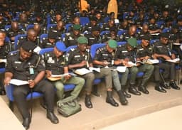 Over 400 senior police officers undergo promotion examination in Abuja
