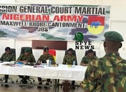 Military Court Martial sentences soldier to death for murder of tricycle rider