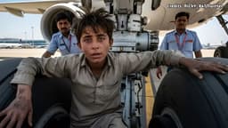 Afghan boy flies from Kabul to Delhi hiding in plane’s landing gear