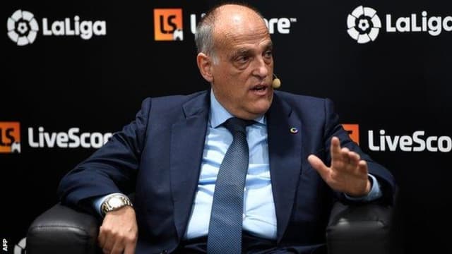 La Liga president accuses Premier League of inflating transfer market