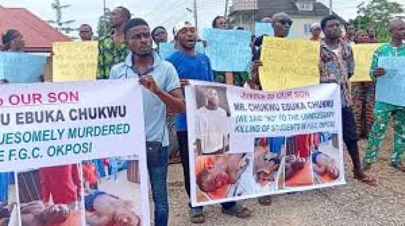 Protest rocks FGC Okposi-Okwu over student’s death
