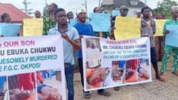 Protest rocks FGC Okposi-Okwu over student’s death