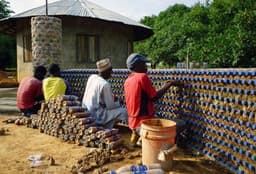 Plastic bottle homes to the rescue in South-East Nigeria as rents surge