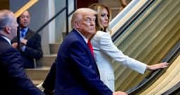 Trump demands inquiry over UN 'triple sabotage' after escalator and teleprompter mishaps