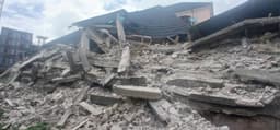 Many feared trapped as three-storey building collapses in Anambra