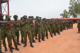 Exercise HASKE BIYU 2025 at AFCSC: Select participants witness a day in the life of a soldier