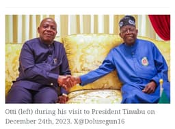 Tinubu to inaugurate projects in Abia Oct.3 — Otti