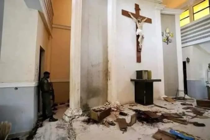 Angry youths attack church, destroy property over alleged rape of married woman
