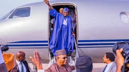 Tinubu arrives Imo t begin official visit