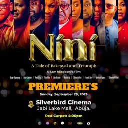 Nollywood blockbuster ‘Nini’ premieres in FCT