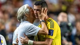 Jorge Jesus explains why he left Cristiano Ronaldo on bench during Al-Nassr's thumping King Cup of Champions win over Jeddah as Joao Felix takes spotlight again